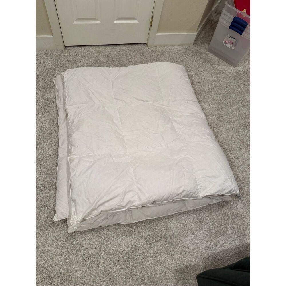 Eddie Bauer Goose Down Queen Baffle Duvet Blanket - Picture 2 of 6